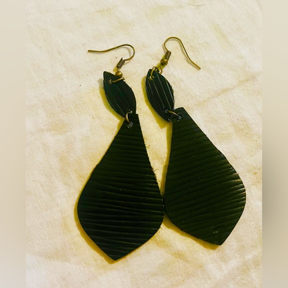 Custom Leather Lux & Designer Earrings- Dooney, Coach, Kate, LV, GUCCI, MK - Picture 9 of 15